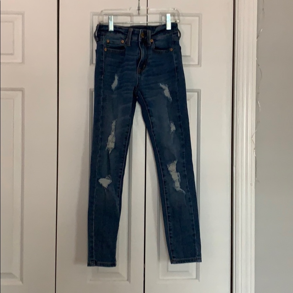 Blue Skinny Jeans